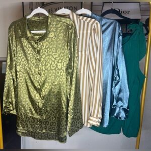 Bundle of button up shirts